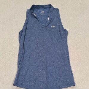 Soffe Women's Heather Blue Tank Top
